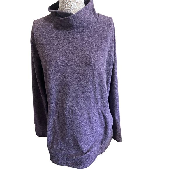 Duluth Trading Co. Light Purple Long Sleeve Winter Pullover womens Size XXL-EUC - Picture 1 of 5
